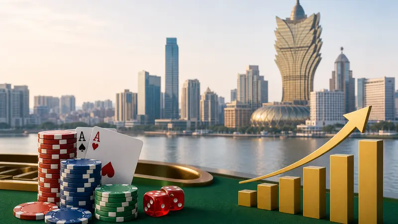 Pendapatan Kasino Macau Juli Alami Penurunan Tahunan Namun Moncer Dibanding Juni